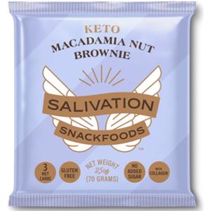 Salivation Keto Macadamia Nut Brownie