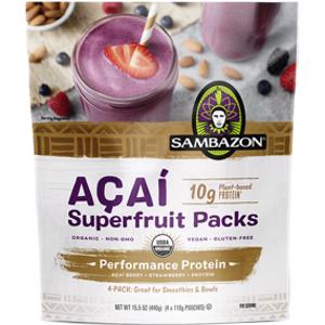 Sambazon Performance Protein Acai Superfruit Packs