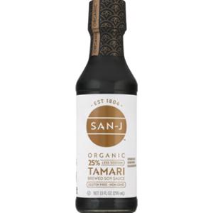 San-J Less Sodium Organic Tamari Soy Sauce