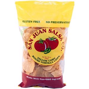 San Juan Salsa Co White Corn Chips