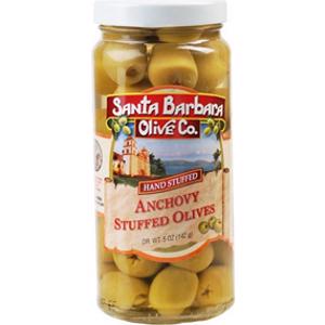 Santa Barbara Olive Co. Anchovy Stuffed Olives