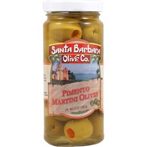 Santa Barbara Olive Co. Pimento Martini Olives