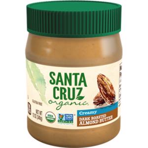 Santa Cruz Organic Creamy Dark Roasted Almond Butter