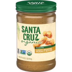 Santa Cruz Organic Lightly Roasted Crunchy Peanut Butter