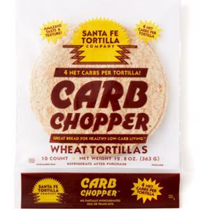 Santa Fe Carb Chopper Wheat Tortillas