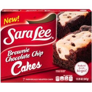 Is Sara Lee Brownie Chocolate Chip Cakes Keto? | Sure Keto - The Food  Database For Keto
