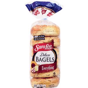 Sara Lee Deluxe Everything Bagels
