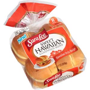 Sara Lee Sweet Hawaiian Sandwich Buns