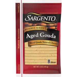 Sargento Reserve Series Sliced Aged Gouda Cheese