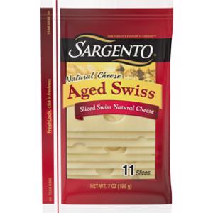 Sargento Sliced Aged Swiss Cheese