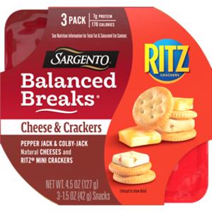 Sargento Balanced Breaks Pepper Jack & Colby-Jack Cheese & Ritz Crackers
