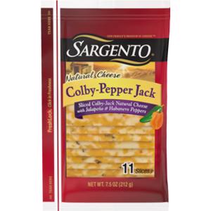 Sargento Sliced Colby-Pepper Jack Cheese
