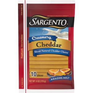 Sargento Creamery Sliced Cheddar Cheese
