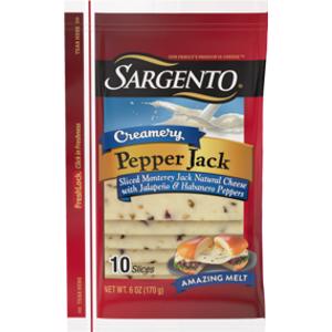 Sargento Creamery Sliced Pepper Jack Cheese