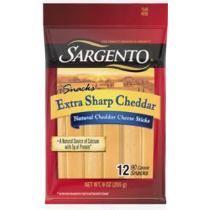 Sargento Extra Sharp Cheddar Cheese Sticks