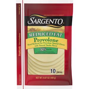 Sargento Sliced Reduced Fat Provolone Cheese