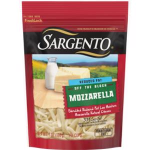 Sargento Shredded Reduced Fat Mozzarella Cheese