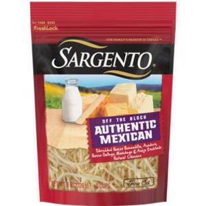 Sargento Shredded Authentic Mexican Cheese