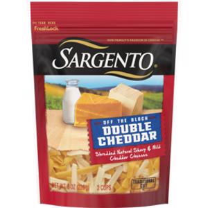 Sargento Shredded Double Cheddar Cheese