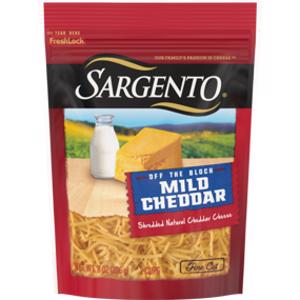 Sargento Shredded Mild Cheddar Cheese