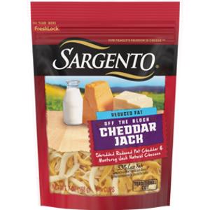 Sargento Shredded Reduced Fat Cheddar Jack Cheese