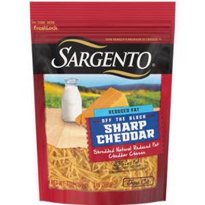 Sargento Shredded Reduced Fat Sharp Cheddar Cheese