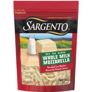 Sargento Shredded Whole Milk Mozzarella Cheese