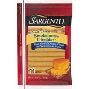 Sargento Sliced Smokehouse Cheddar Cheese