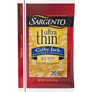 Sargento Colby-Jack Cheese Ultra Thin Slices