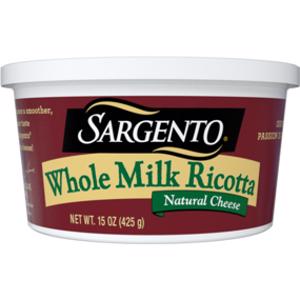 Sargento Whole Milk Ricotta Cheese