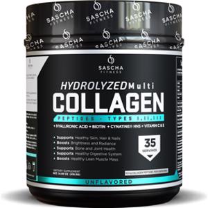 Sascha Fitness Unflavored Hydrolyzed Multi Collagen