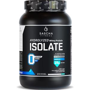 Sascha Fitness Vanilla Hydrolyzed Whey Protein Isolate