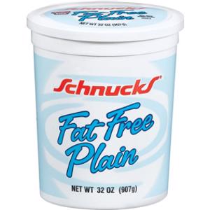 Schnucks Plain Fat Free Yogurt