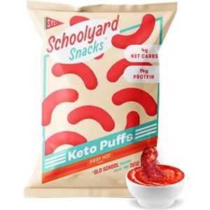 Schoolyard Snacks Fiery Hot Keto Puffs