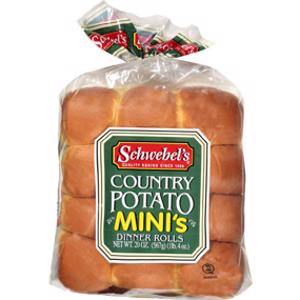 Schwebel's Country Potato Mini Dinner Rolls