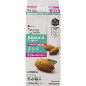 SE Grocers Naturally Better Unsweetened Almond Milk