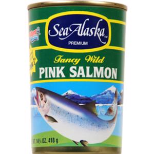 Sea Alaska Wild Pink Salmon