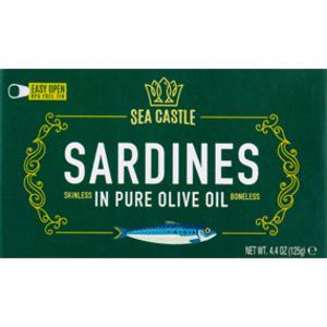 Sea Castle Sardines in Pure Olive Oil