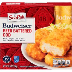 SeaPak Budweiser Beer Battered Cod