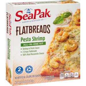 SeaPak Pesto Shrimp Flatbreads