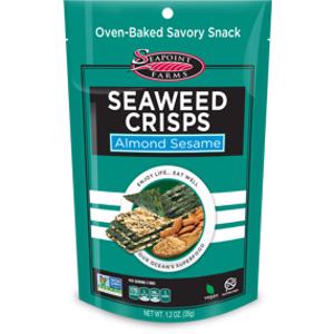 Seapoint Farms Almond Sesame Seaweed Crisps