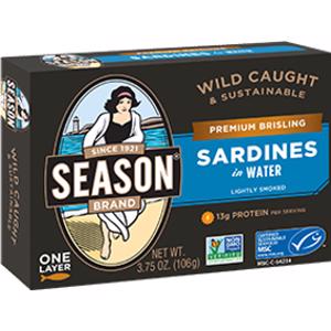 Season Brisling Sardines in Water