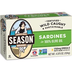 Season Sardines in 100% Olive Oil