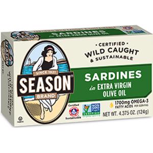 Season Sardines in Extra Virgin Olive Oil