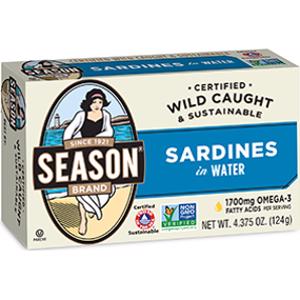Season Sardines in Water