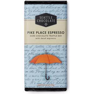 Seattle Chocolate Pike Place Espresso Dark Chocolate