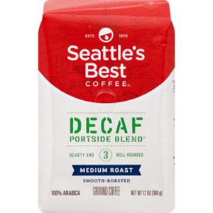 Seattle's Best Coffee Portside Blend Decaf Ground Coffee