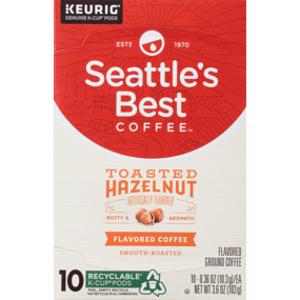 Seattle's Best Coffee Toasted Hazelnut K-Cup Pods