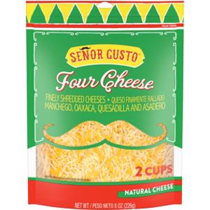 Senor Gusto Shredded Four Cheese Blend