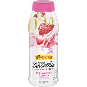 Senor Gusto Strawberry Banana Drinkable Yogurt Smoothie